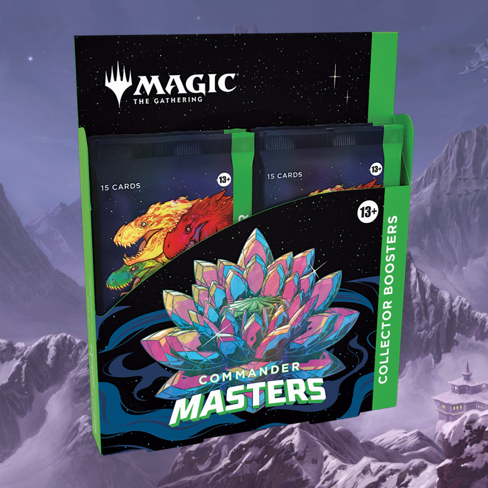Commander Masters Collector Booster Display