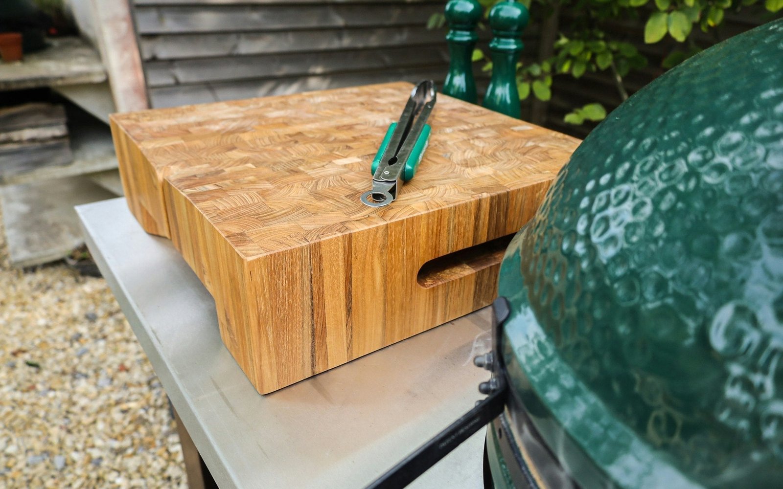 Big Green Egg Teak Butcher’s Block - Image 5