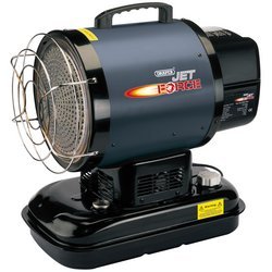 Draper DSH-IR-B jet force infrared diesel and kerosene space heater, 60,000 BTU/17 KW