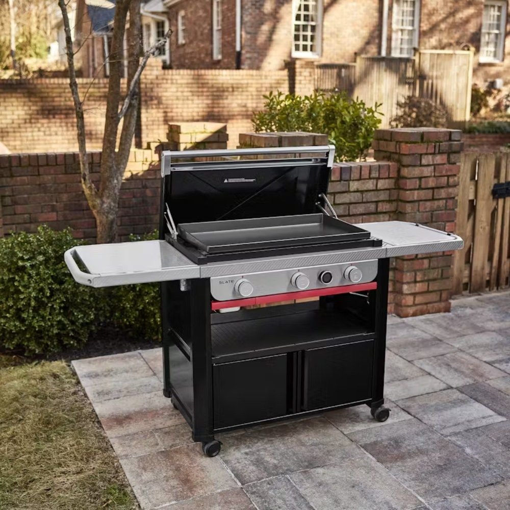 Weber Slate GPD 76cm Premium Griddle Gas BBQ - Image 3