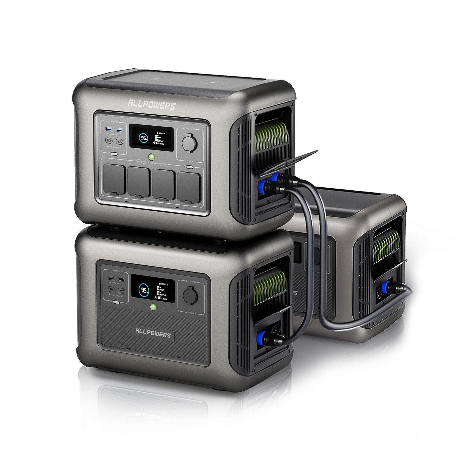 ALLPOWERS Home Energy Storage Kit R1500 + B1000 | 1800W 1152Wh-4608Wh