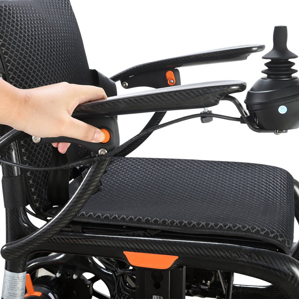 MobilityPlus+ Featherlite Carbon Edition Electric Wheelchair