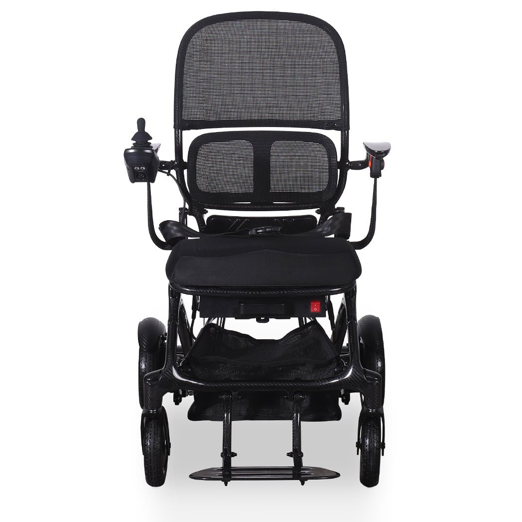 MobilityPlus+ ExoGlide Ultra-Light Carbon Folding Electric Wheelchair