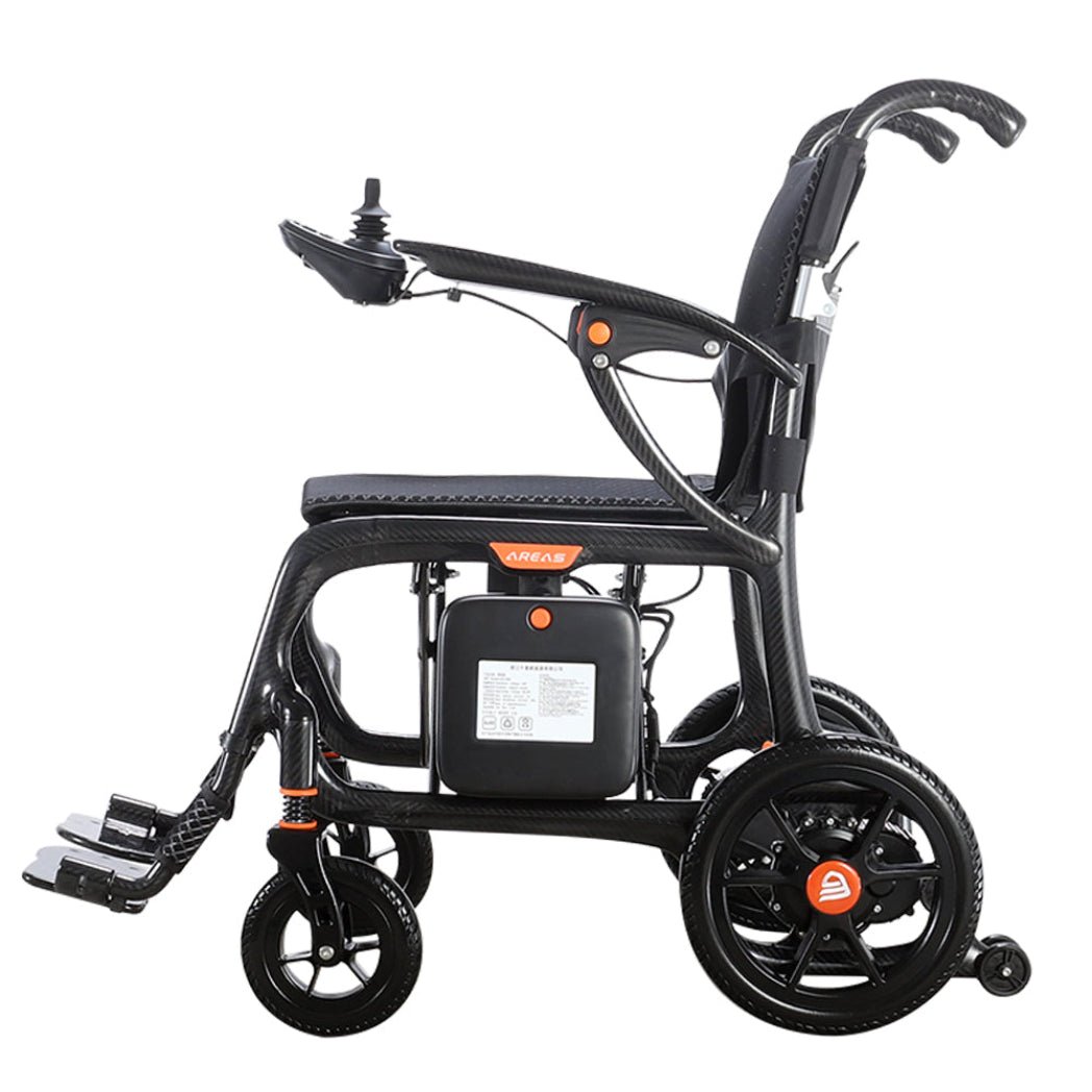 MobilityPlus+ Featherlite Carbon Edition Electric Wheelchair